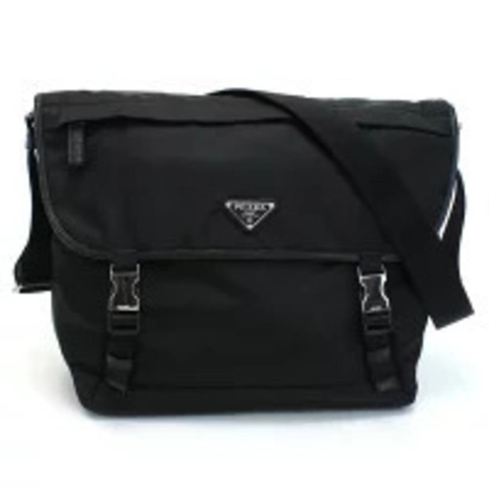 Prada Tessuto Crossbody Bag TESSUTO Italy NERO Black Cool